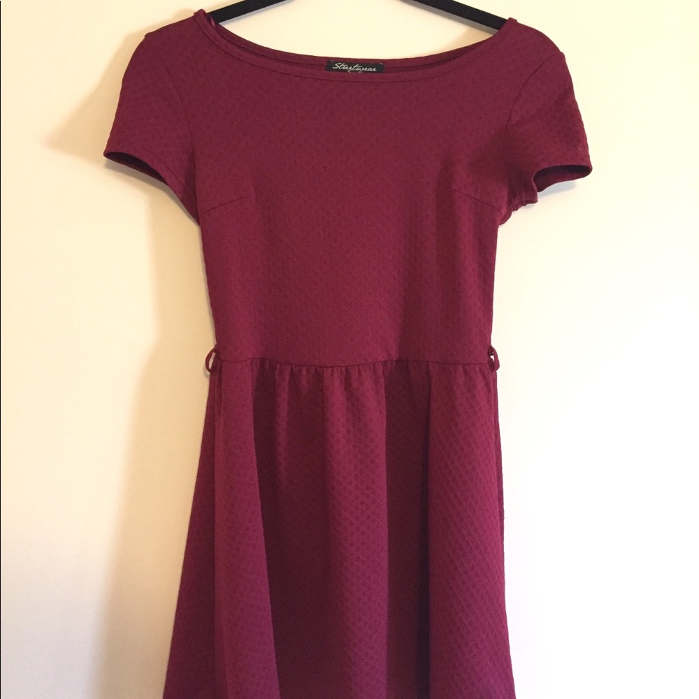 Maroon Dress